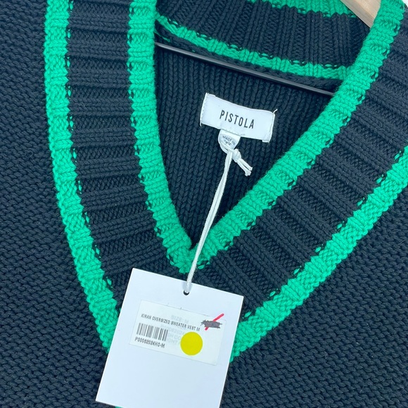 PISTOLA// Kiran Oversized Sweater Vest - Picture 6 of 7